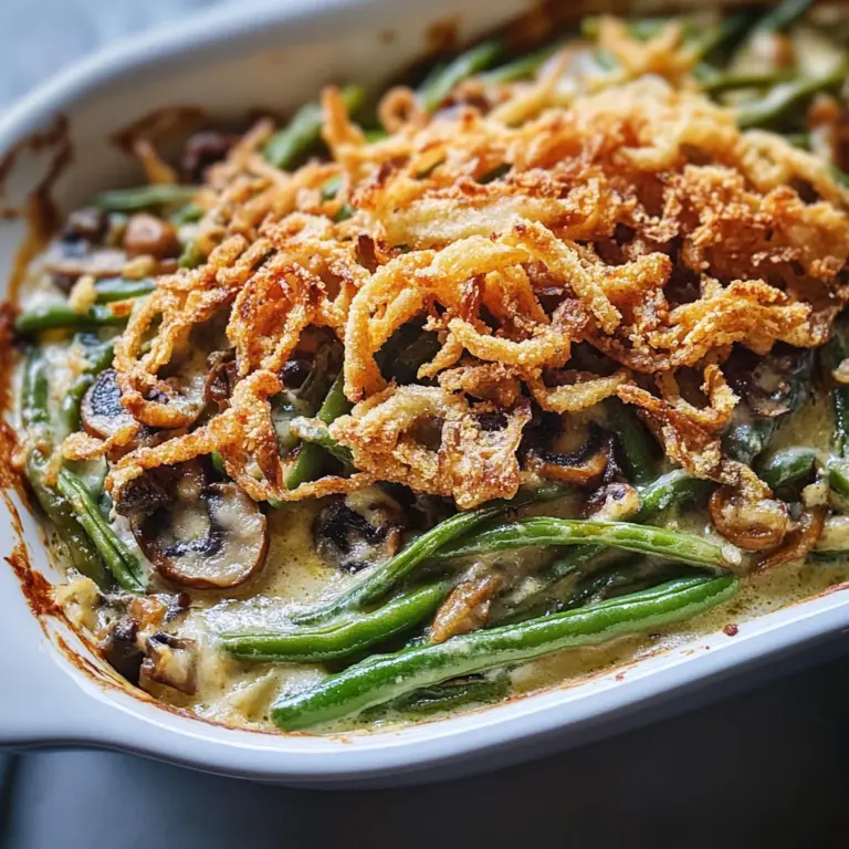 Best-Ever Green Bean Casserole With Step-by-Step Video