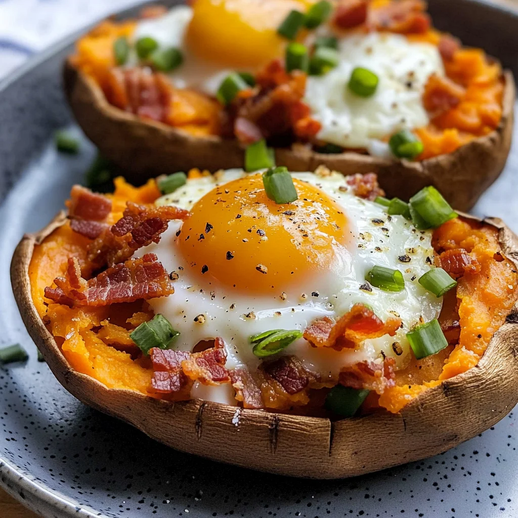 Breakfast Sweet Potato