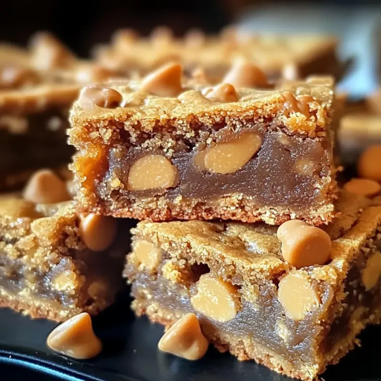 Butterscotch Toffee Cookie Bars