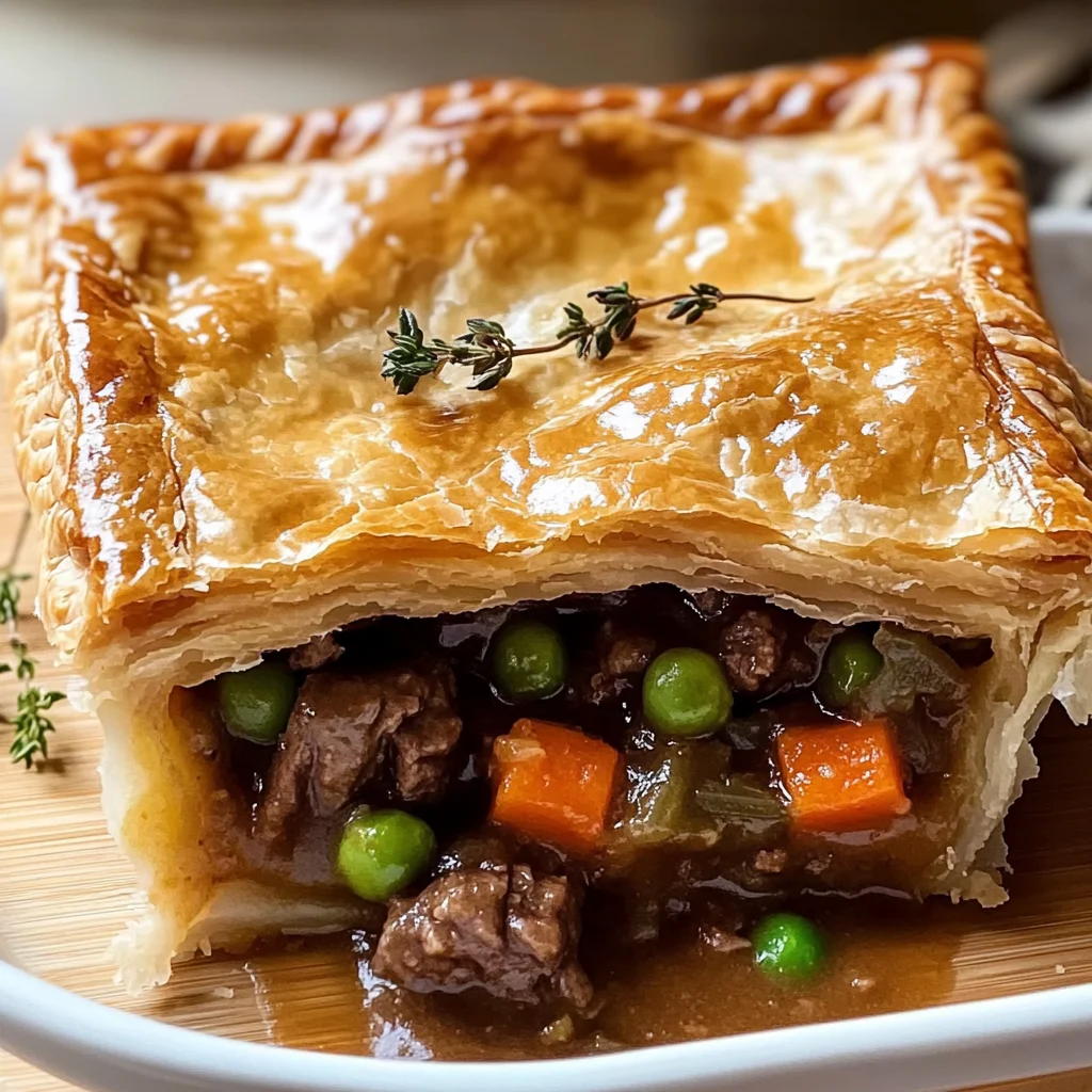 Classic Beef Pot Pie - Alrightwithme