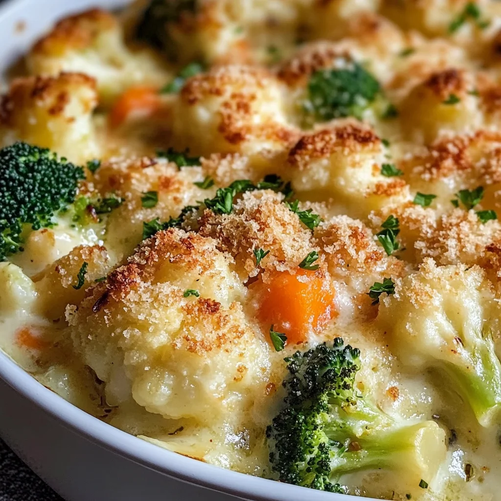 Creamy Winter Vegetable Casserole