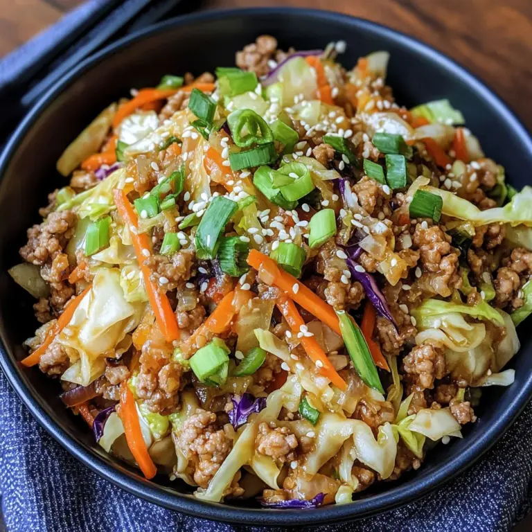 Egg Roll in a Bowl Recipe