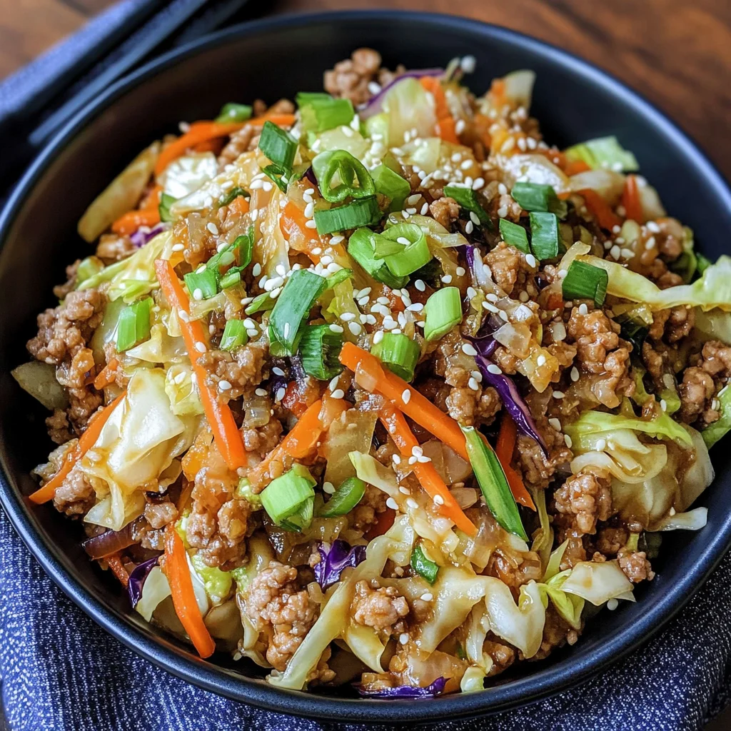Egg Roll in a Bowl Recipe