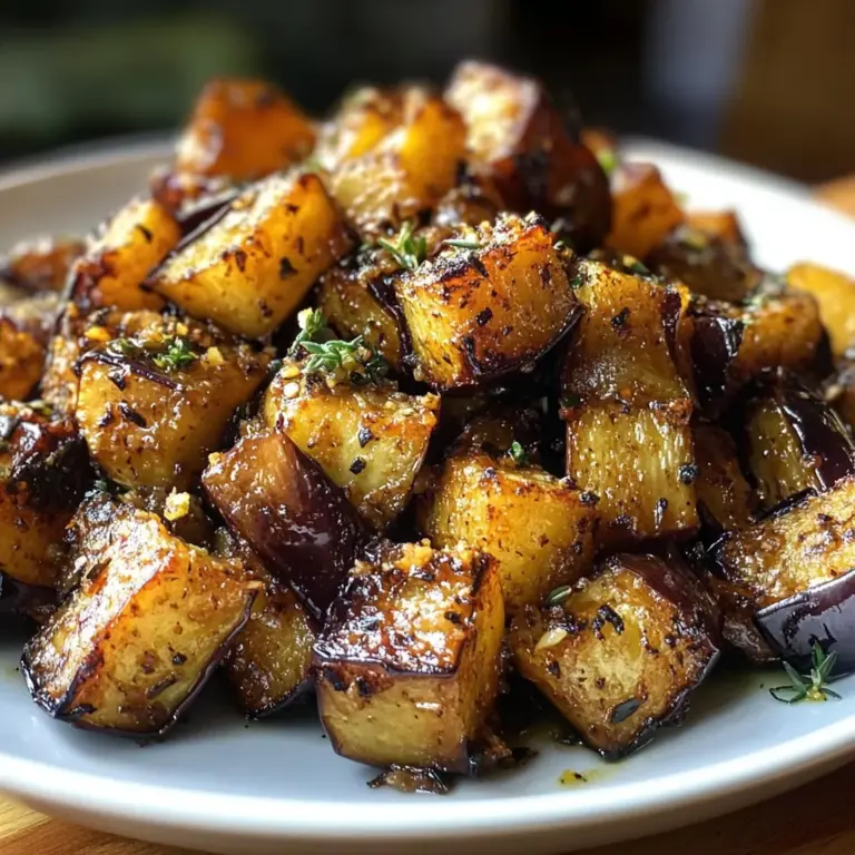 Garlic Roasted Eggplant: 3 Secrets to Perfect Crispy Bites