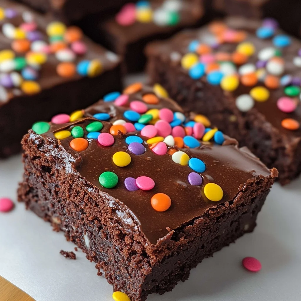 Gourmet Cosmic Brownies Recipe