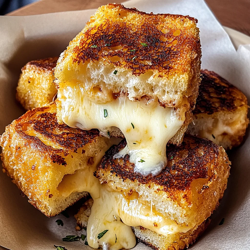 Hawaiian Roll Grilled Cheese