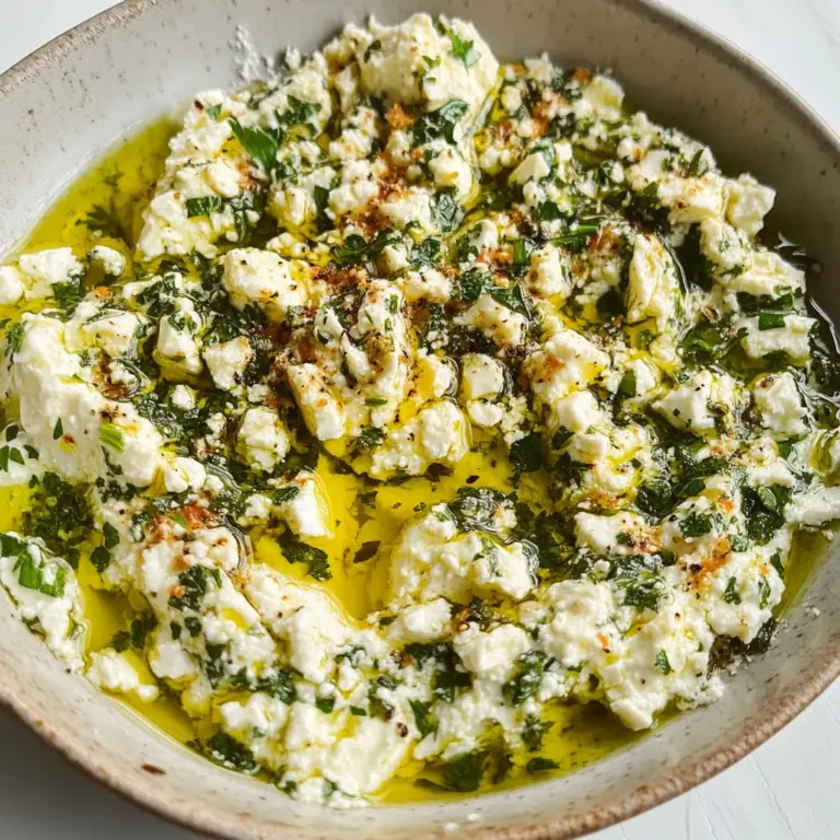 Herb and Feta Olive Oil Dip