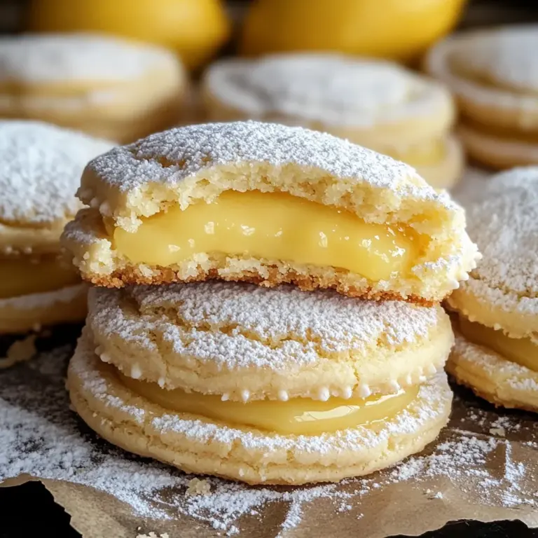 Lemon Curd Cookies