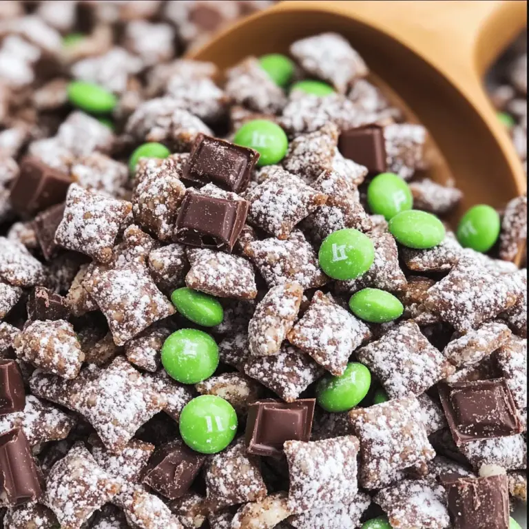 Mint Chocolate Puppy Chow