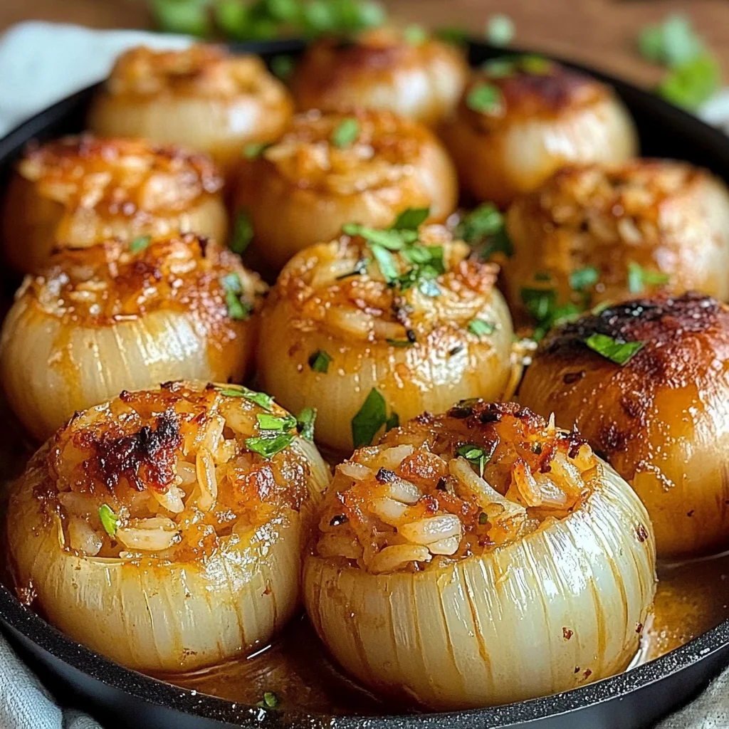 Persian Stuffed Onions Recipe (Dolmeh Piaz) in 8 Steps