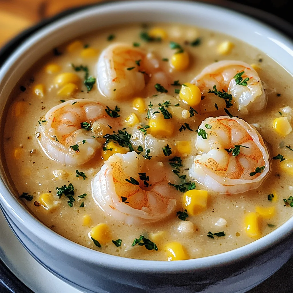 Shrimp and Corn Chowder: A Hearty, Flavorful Delight