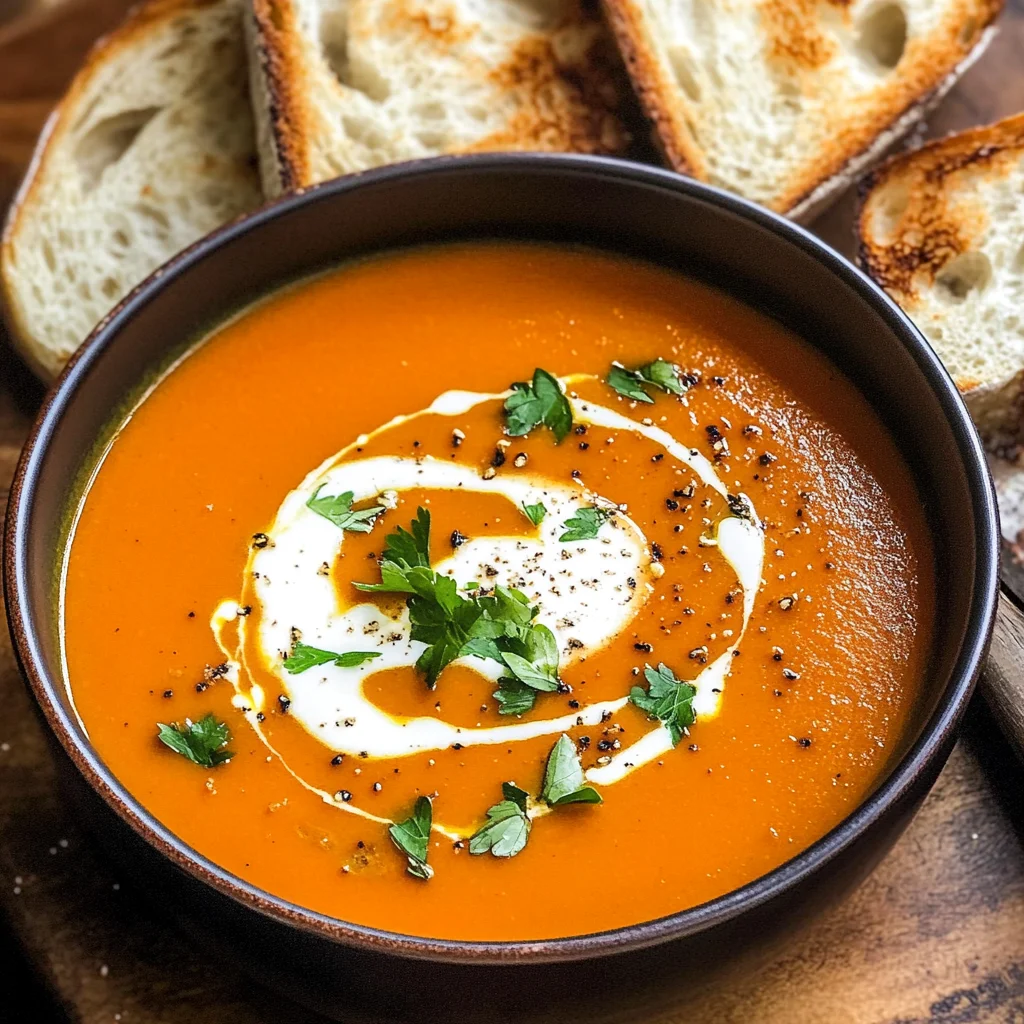 Spiced Roast Tomato Soup
