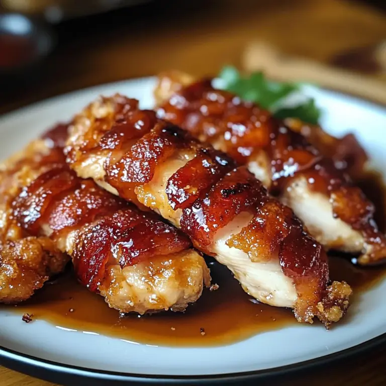 Turkey Turkey Bacon Brown Sugar Chicken Tenders