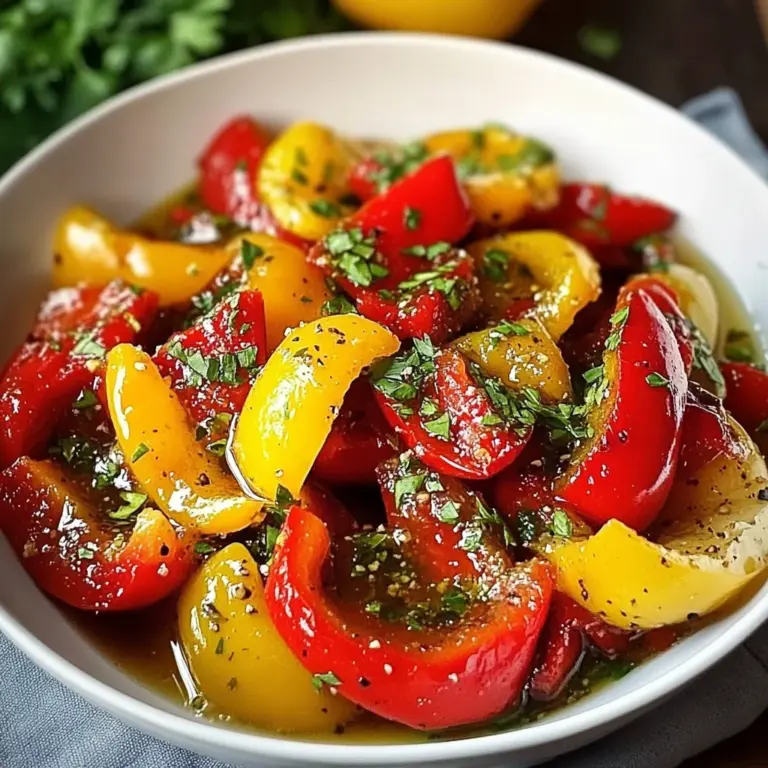 🫑 Easy Roasted Pepper Salad