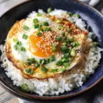 10-min. Easy Korean Egg Rice (Gyeran Bap)