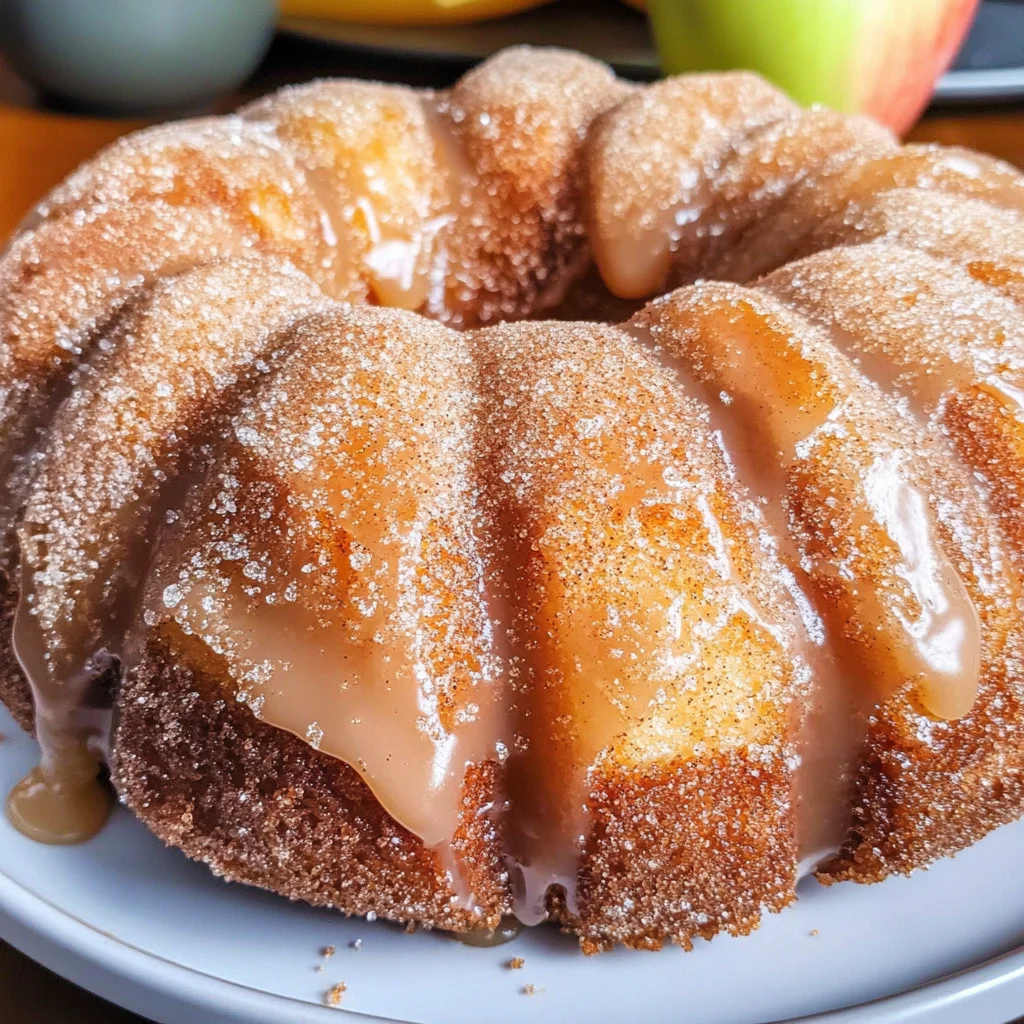 Apple Cider Doughnut Cake