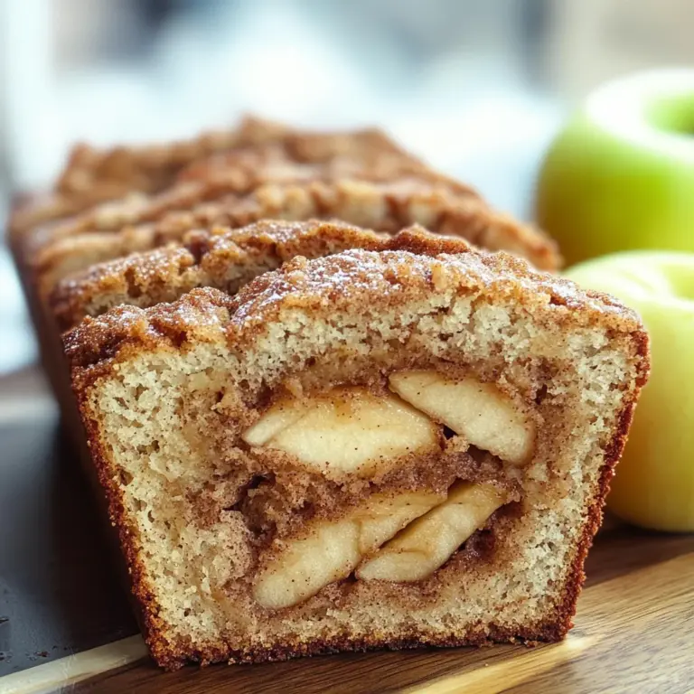 Apple Cinnamon Loaf