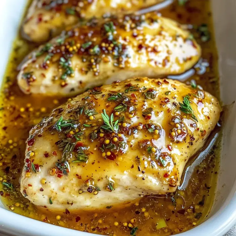 Baked Honey Mustard Chicken Breasts