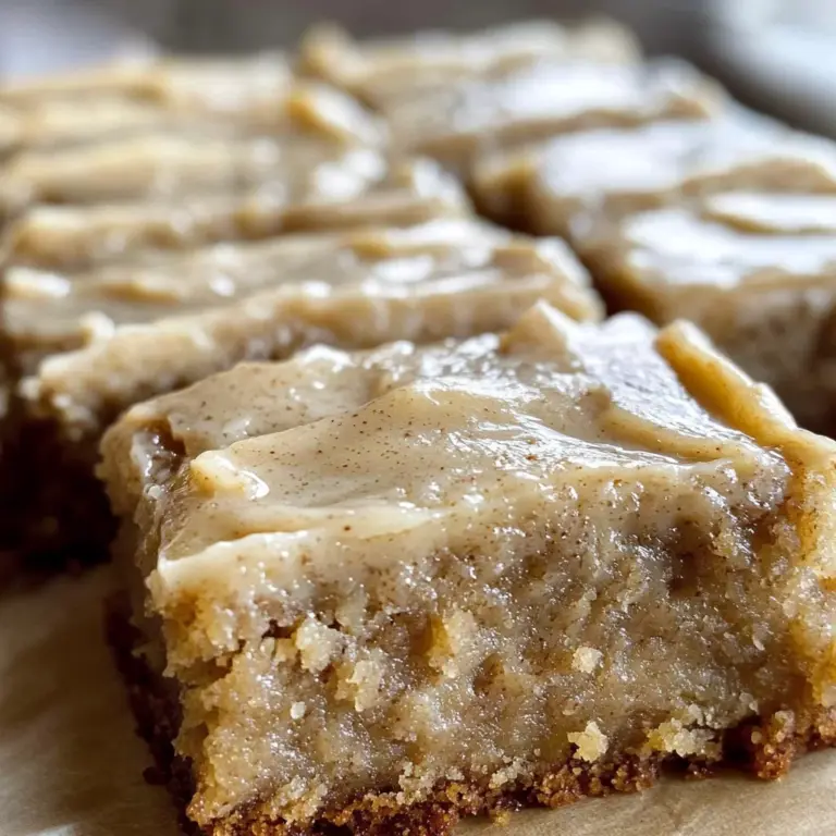 Banana Bars with Brown Butter Icing