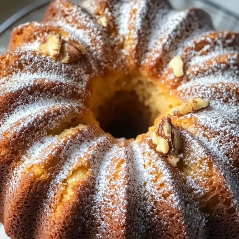Banana Bread Bundt Cake