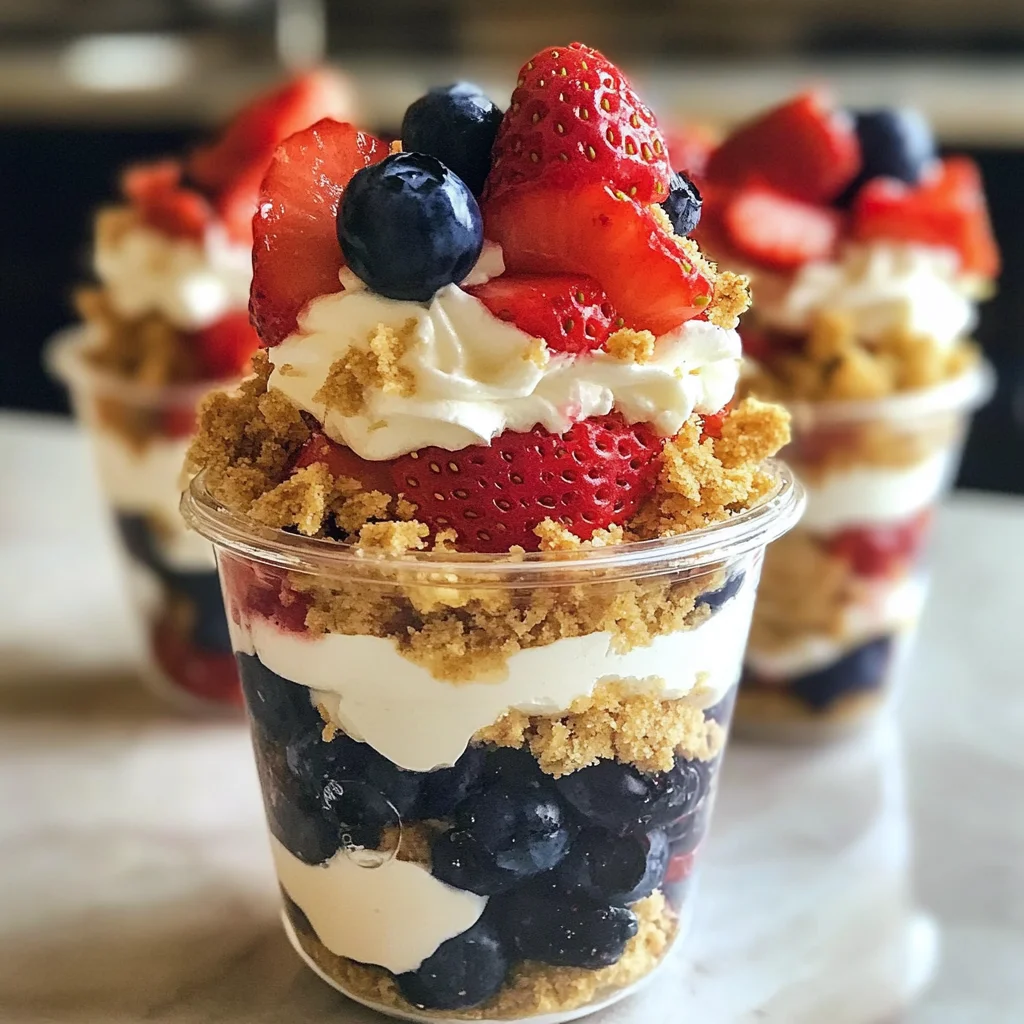 Berry Cheesecake Parfaits