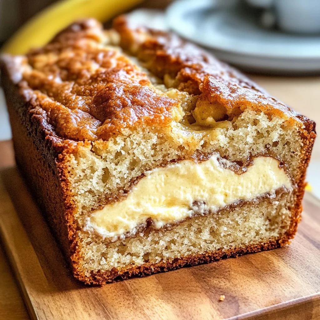 Cream Cheese Banana Bread