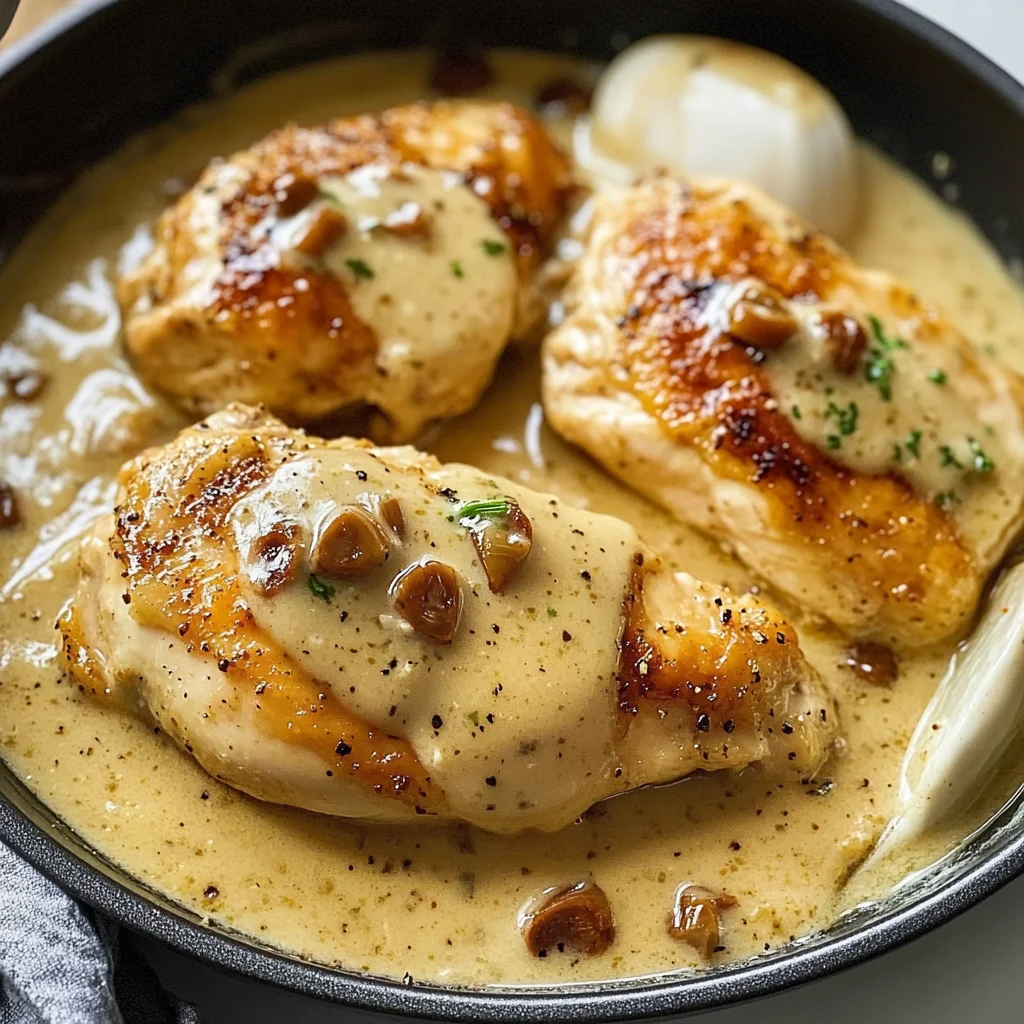 Creamy Garlic Chicken