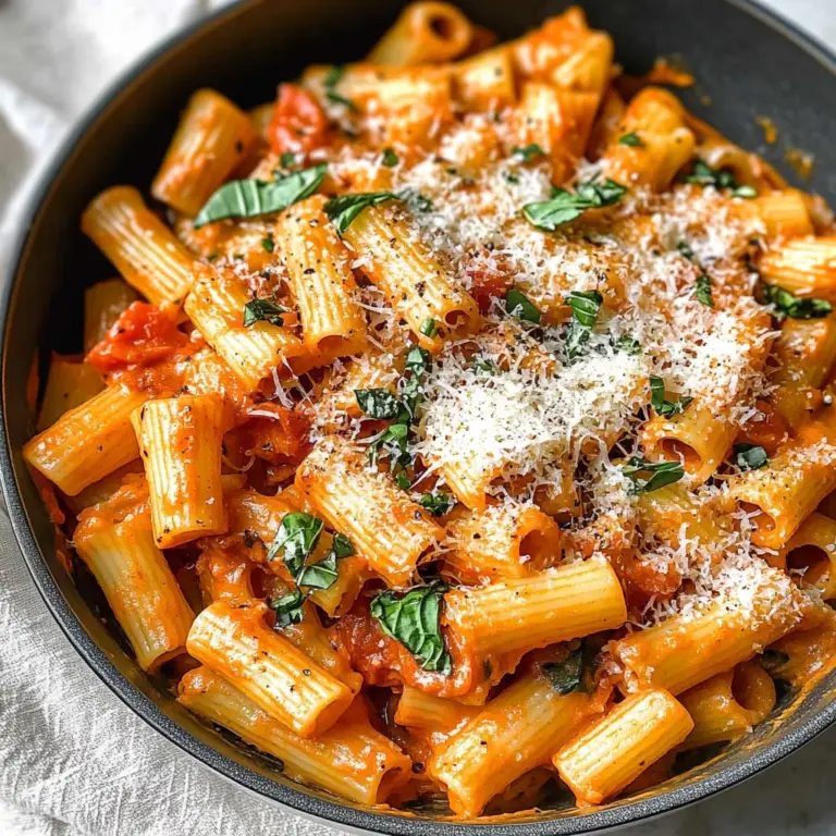 Creamy Roasted Red Pepper Pasta