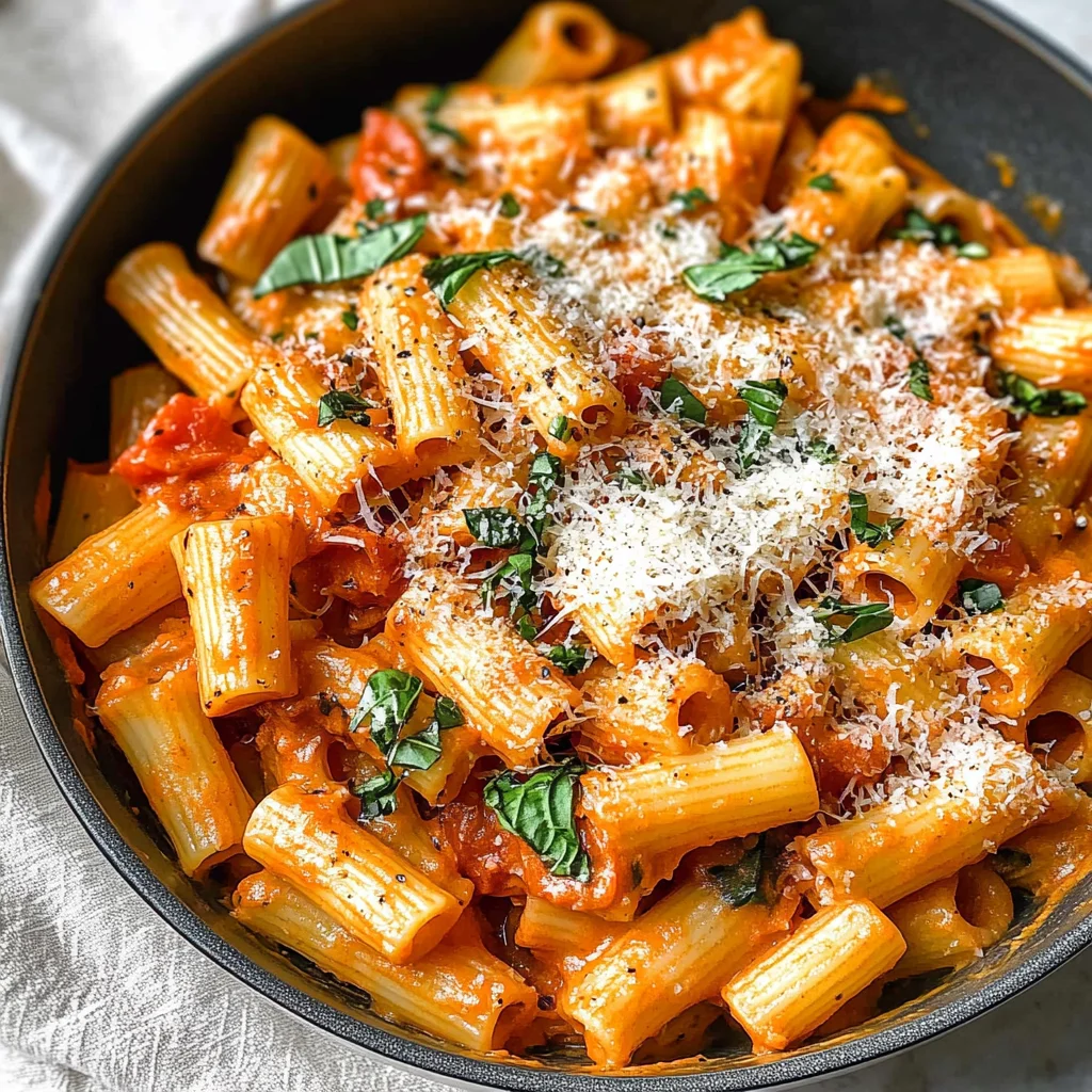 Creamy Roasted Red Pepper Pasta