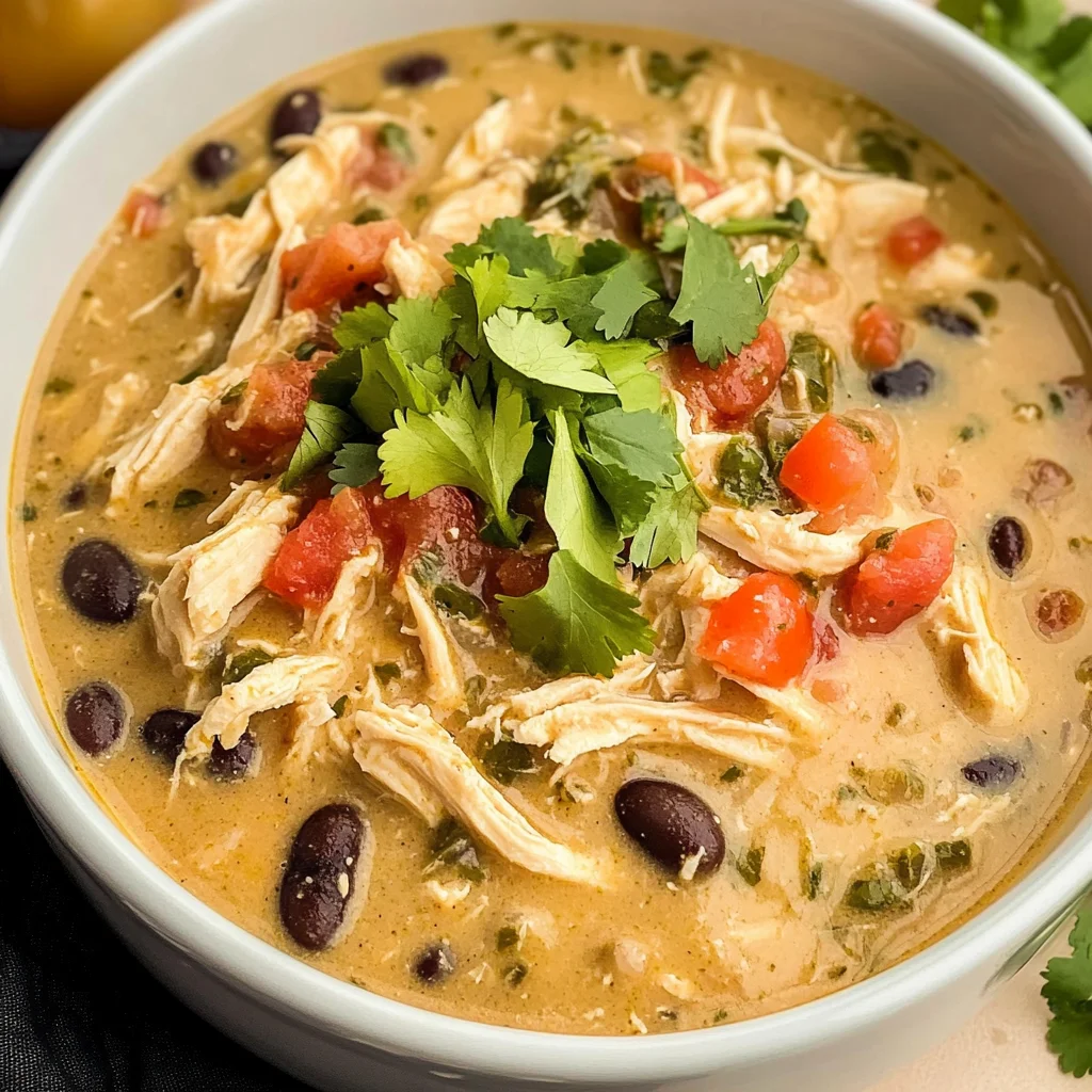Crock pot cream cheese chicken chili recipe
