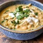Crockpot Creamy White Chicken Chili