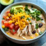 Crockpot White Chicken Chili – Easy, Creamy & Hearty