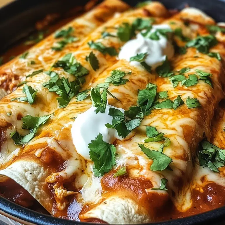 Delicious Chicken Enchiladas