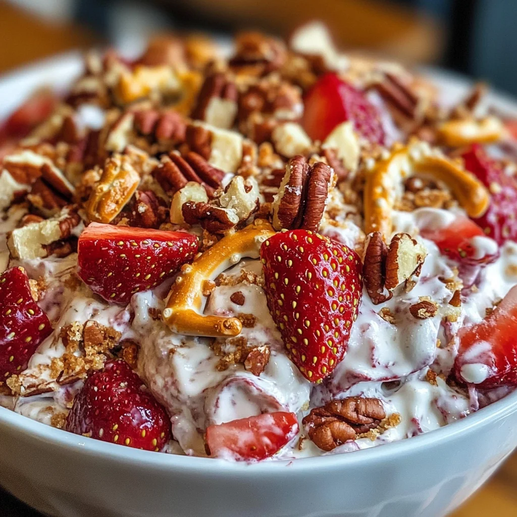 Delightful Strawberry Crack Salad