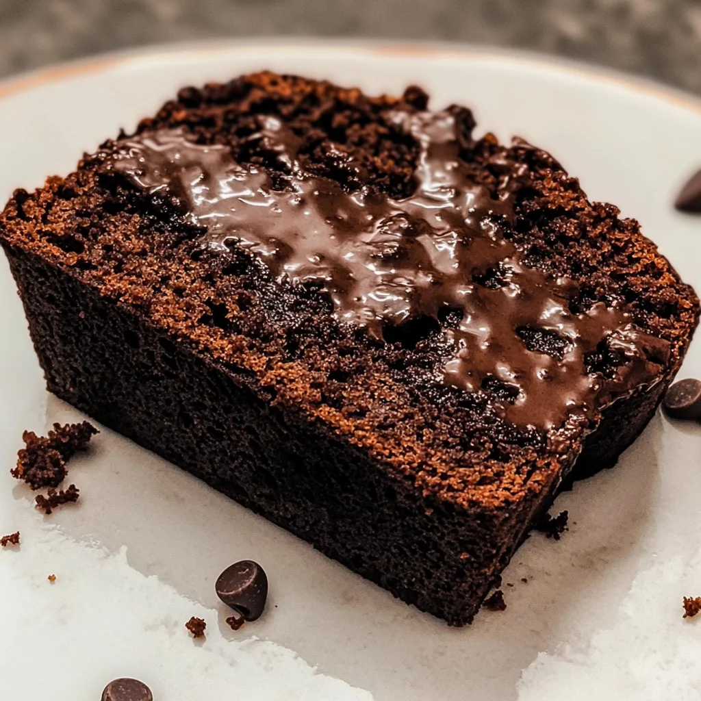 Double Chocolate Banana Bread