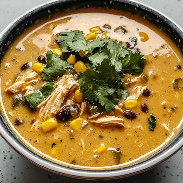 Easy Chicken, Poblano, and Black Bean Soup (Small Batch)