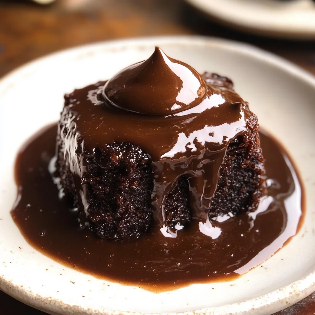 Easy Chocolate Sticky Toffee Pudding Recipe