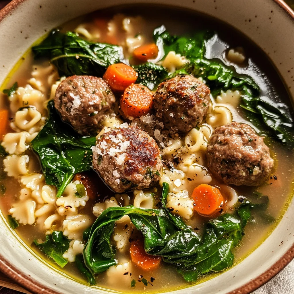 Easy Italian Wedding Soup Recipe