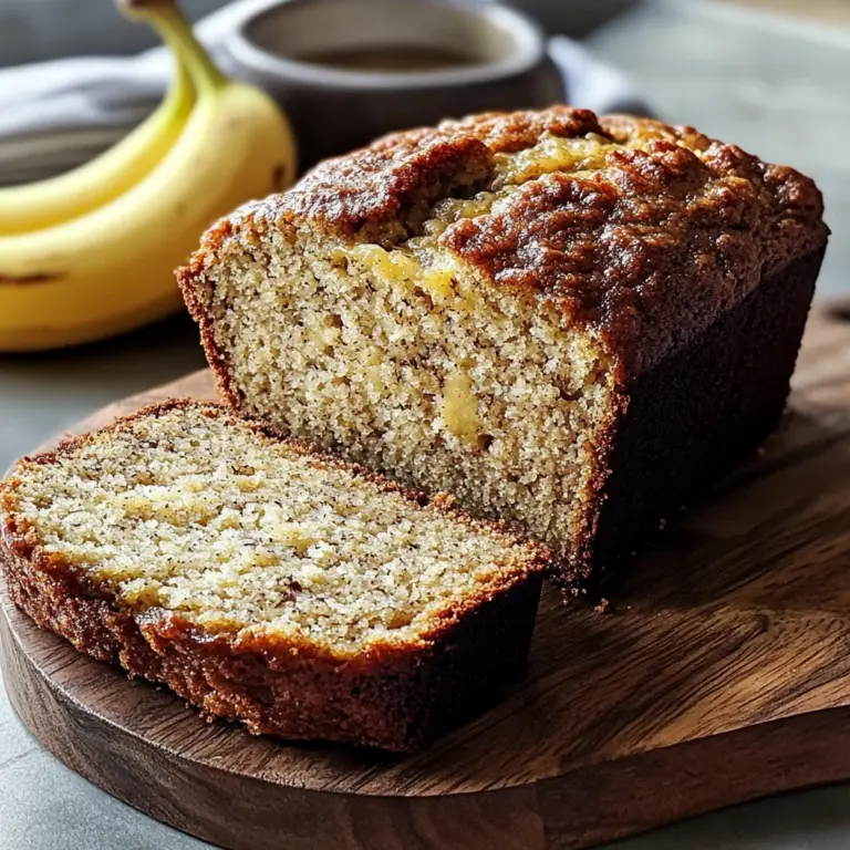 Easy Moist Banana Bread