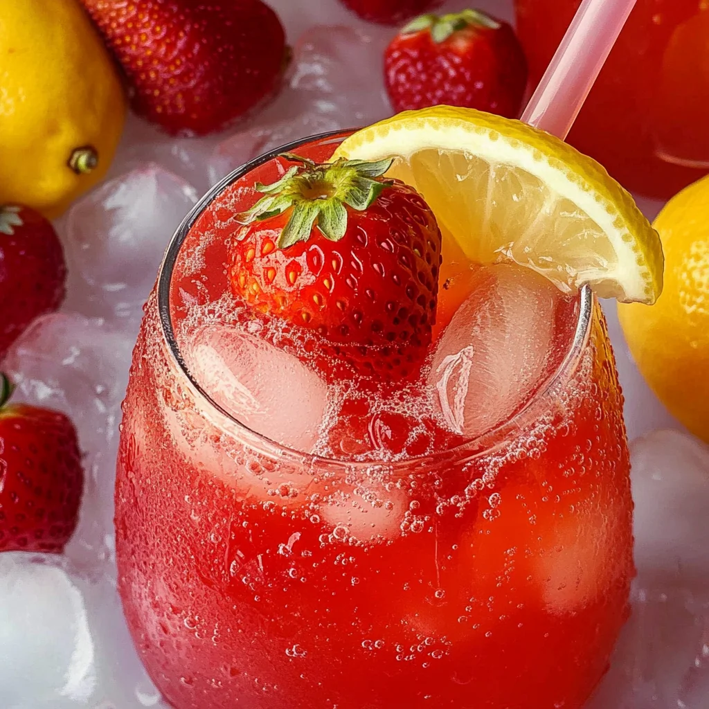 Easy Strawberry Lemonade Recipe