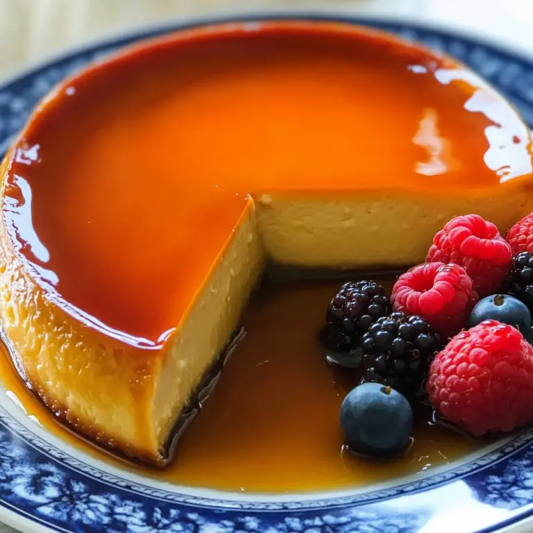 Flan Recipe