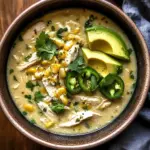 Flavorful Crockpot White Chicken Chili Soup