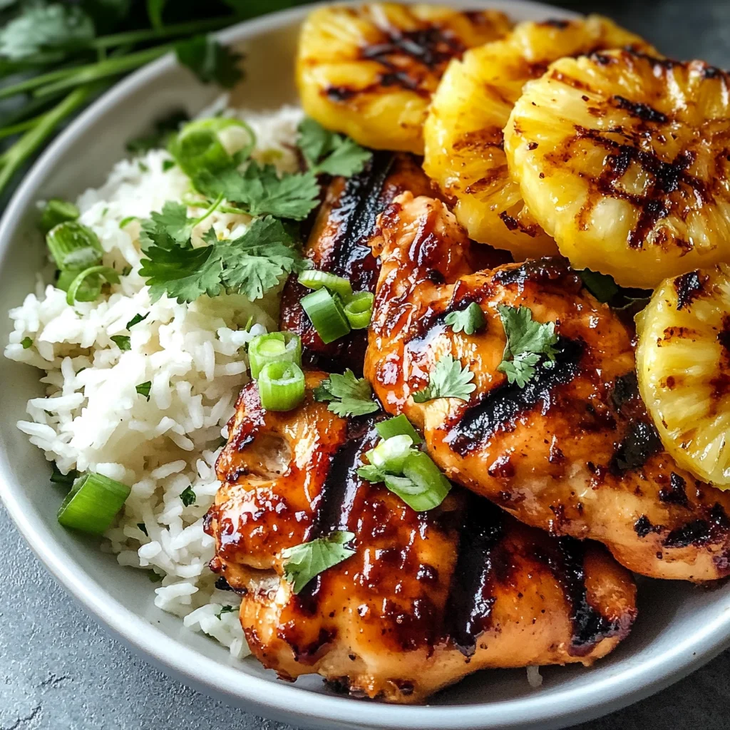 Hawaiian BBQ Chicken Recipe