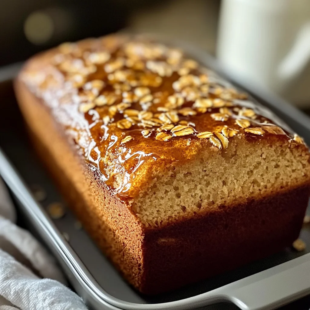 Honey Cinnamon Oatmeal Bread