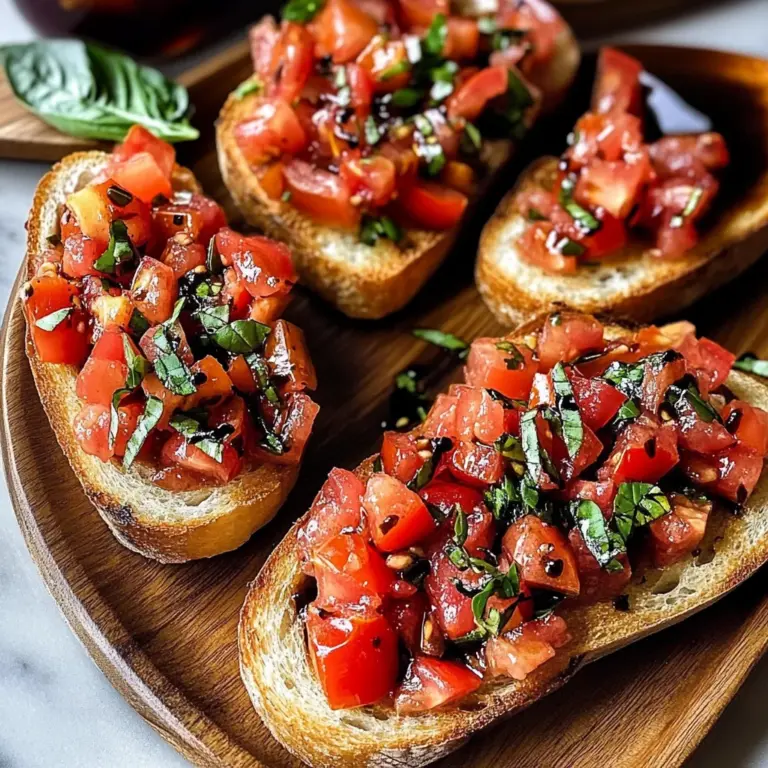 How to Make Bruschetta