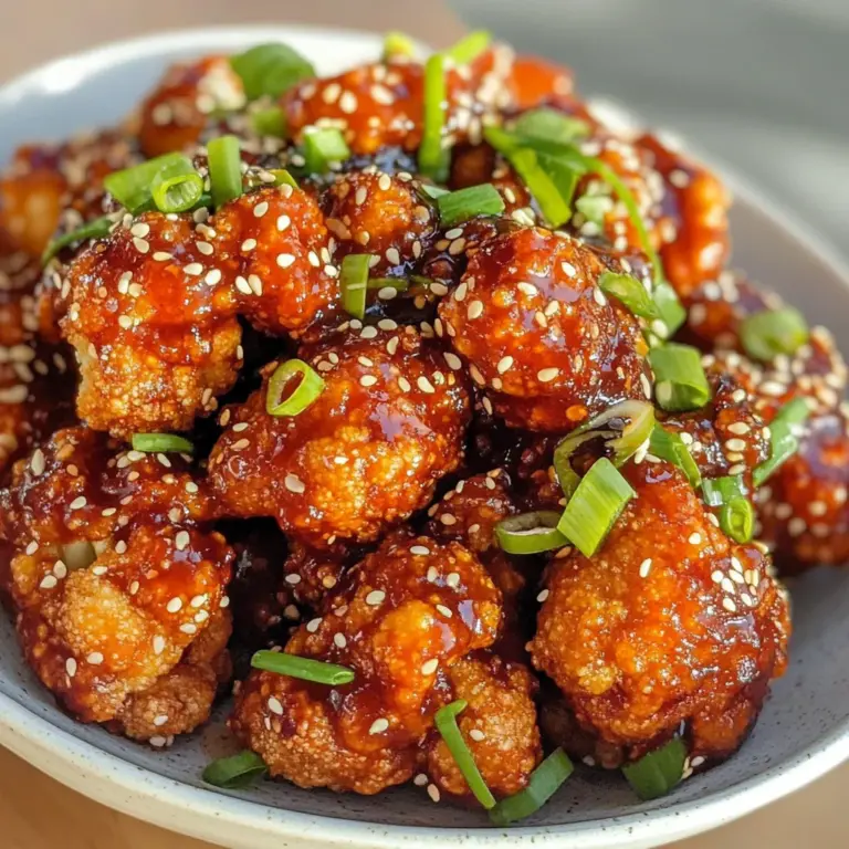 Korean Fried Cauliflower