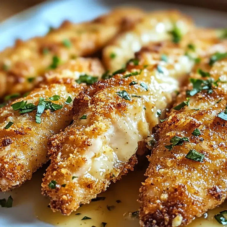 Lemon Garlic Parmesan Chicken Tenders