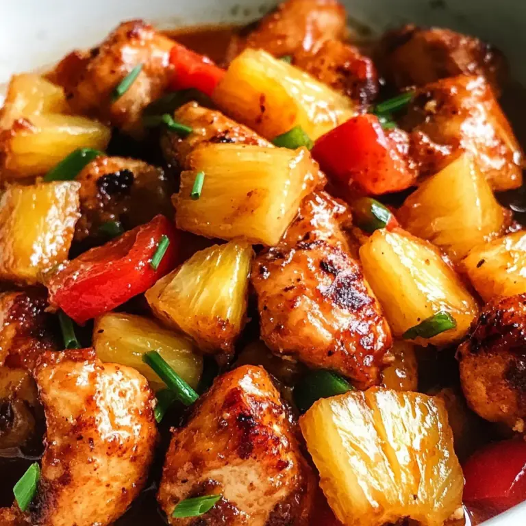 Ninja Foodi Pineapple Chicken