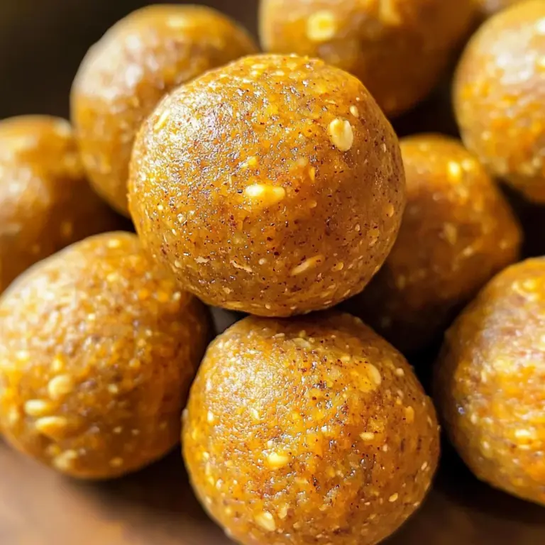 No-Bake Healthy Pumpkin Pie Energy Balls
