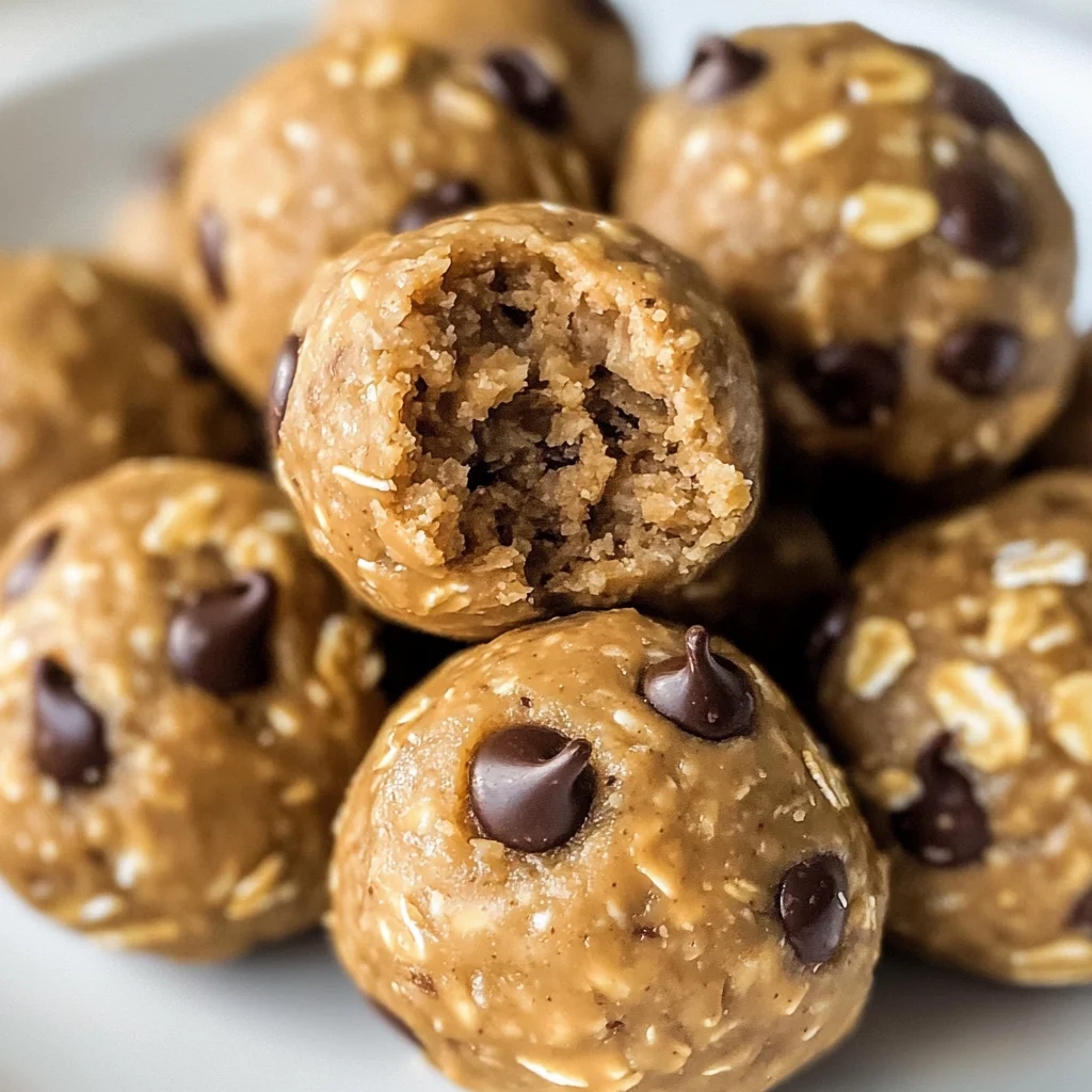 No Bake Protein Balls
